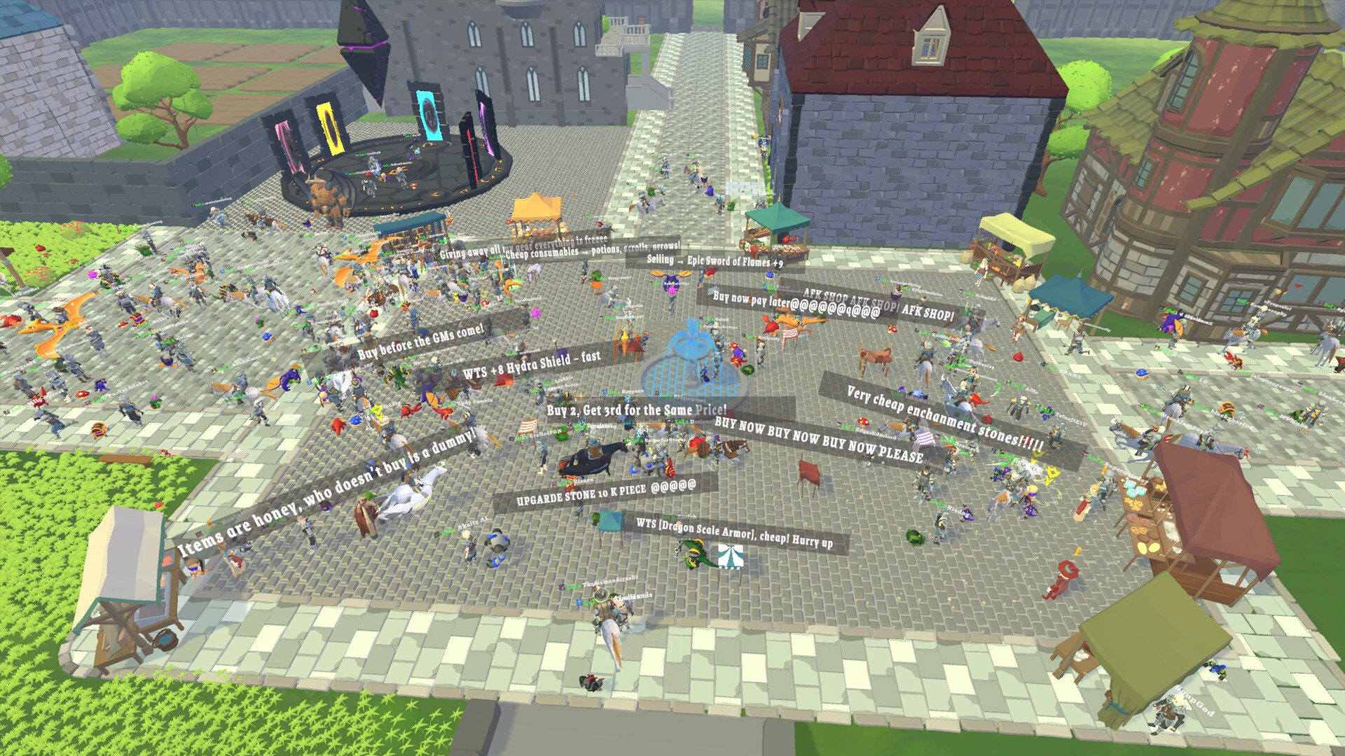 MMORPG NPC Simulator