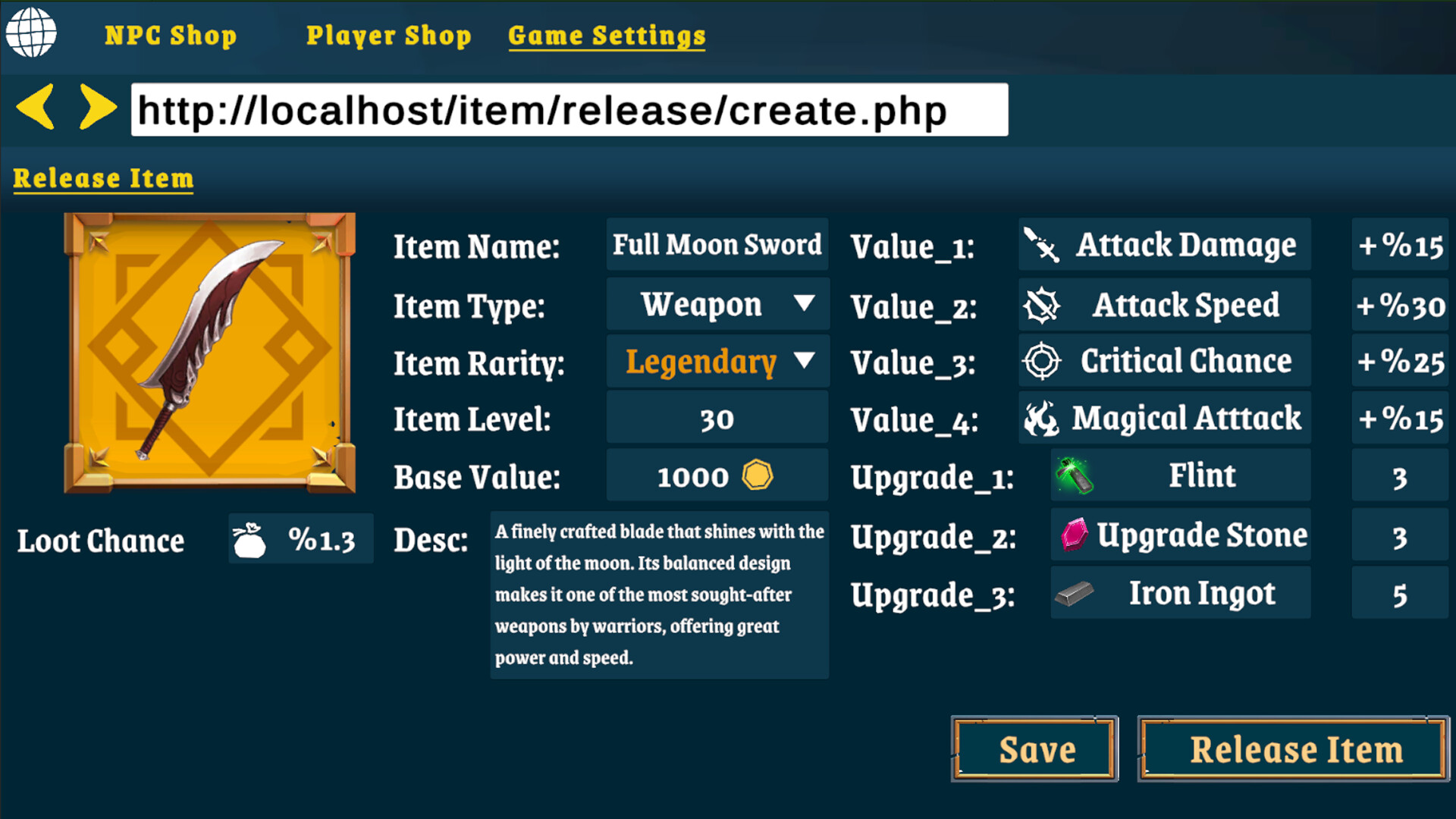 MMORPG NPC Simulator