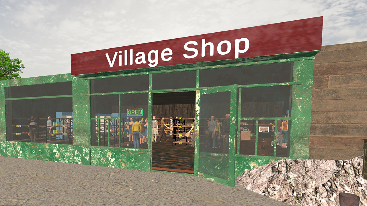 Supermarket &amp; Clothing Store Simulator