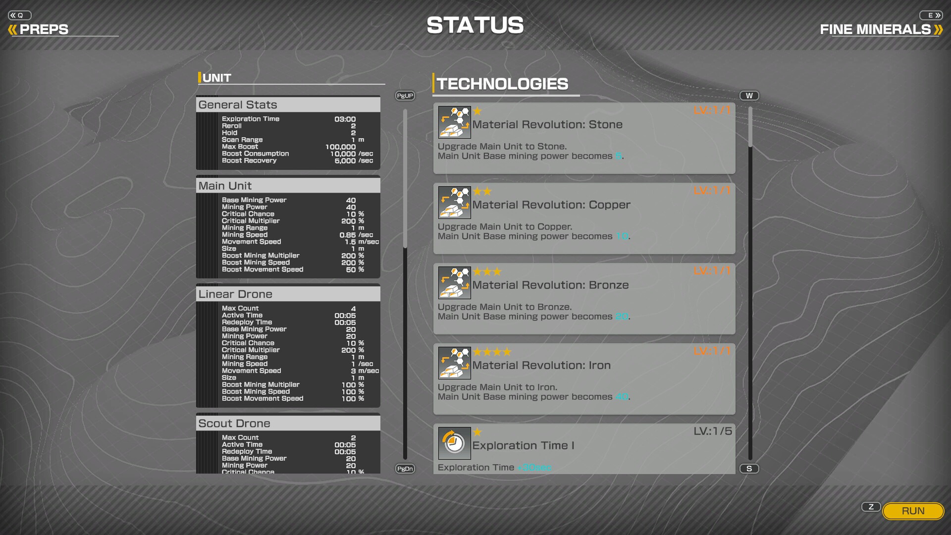 Minerals: Deep Core Mining