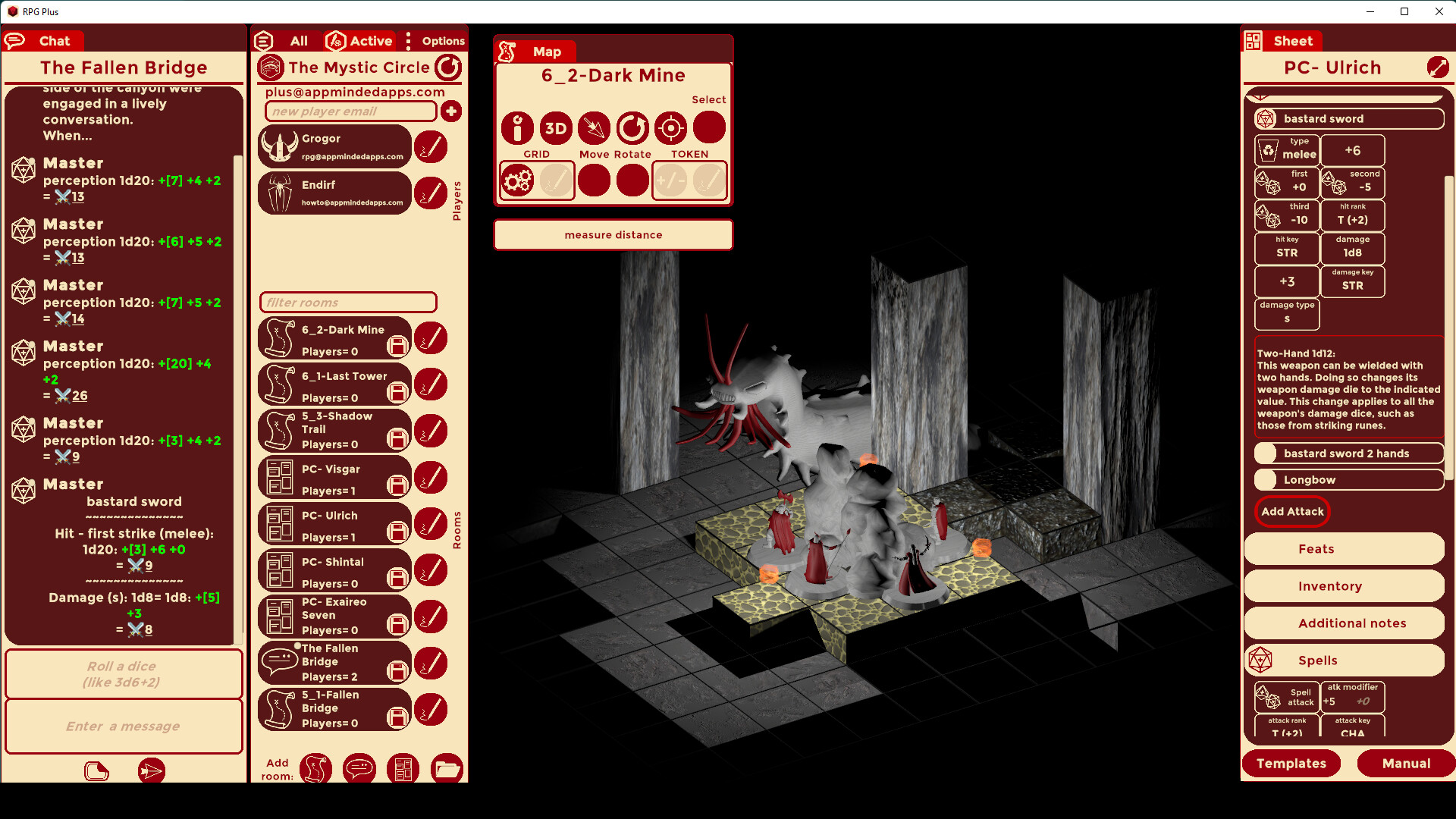 RPG Plus: Virtual Tabletop
