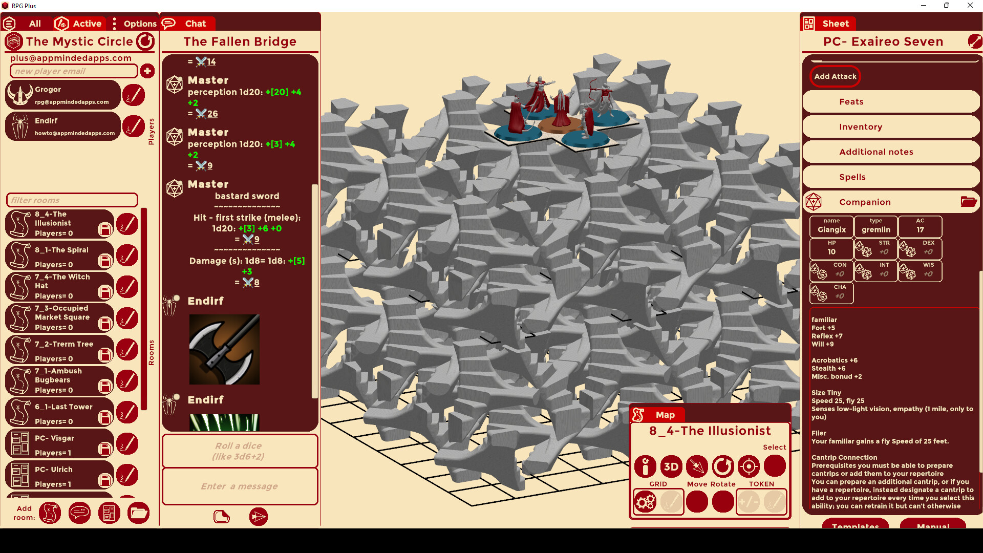 RPG Plus: Virtual Tabletop