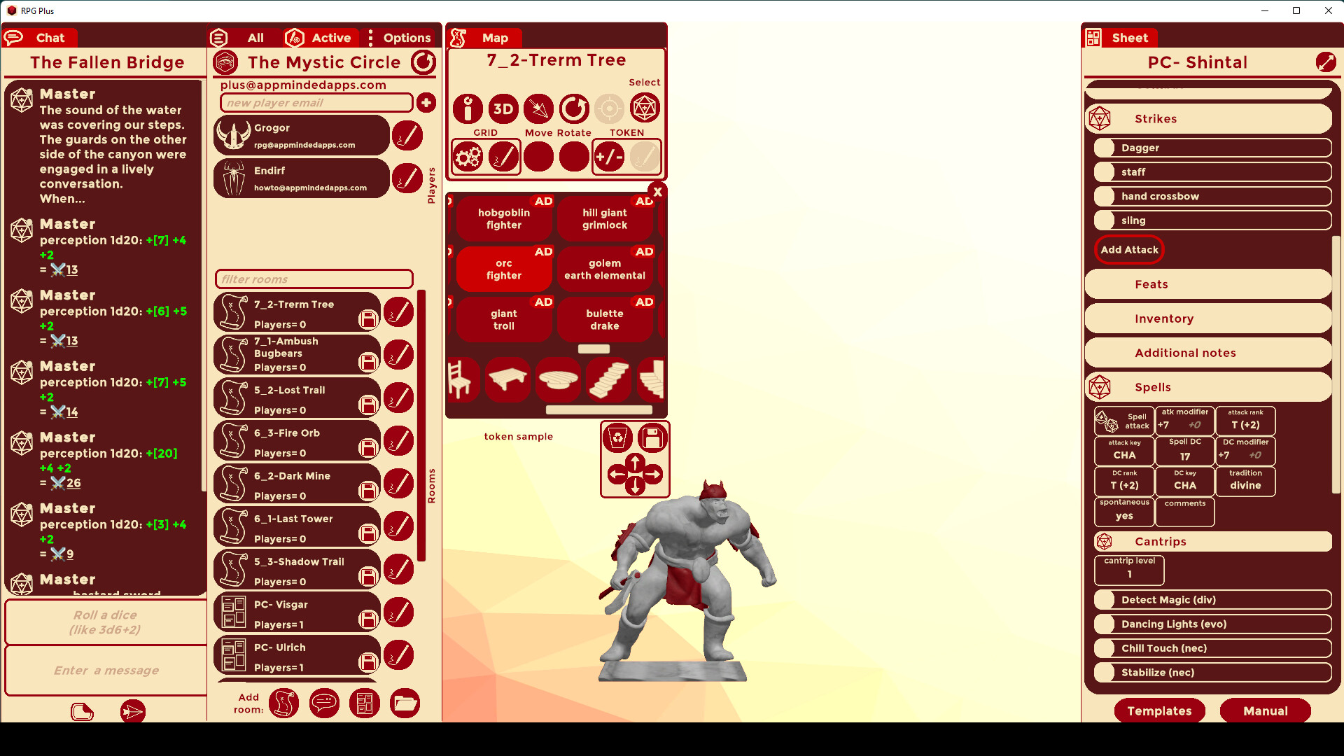 RPG Plus: Virtual Tabletop