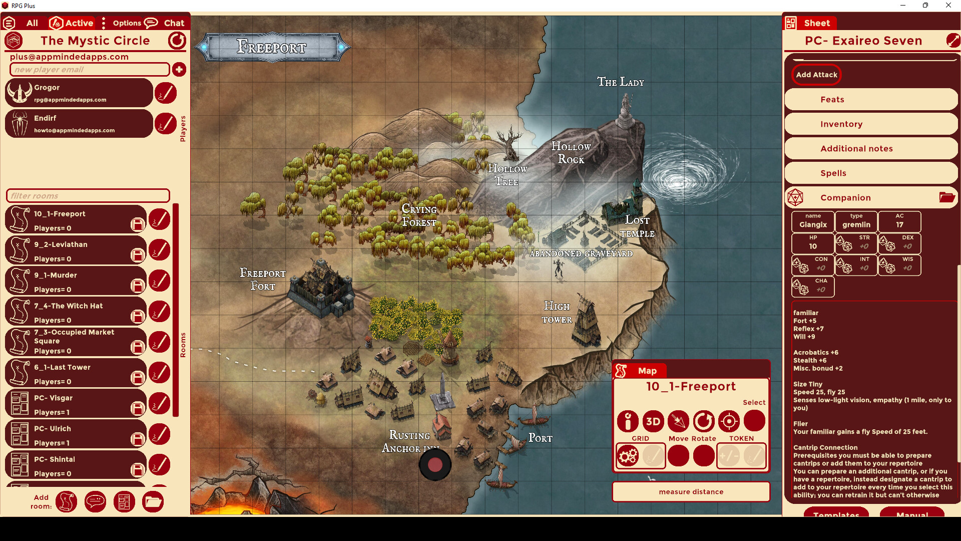 RPG Plus: Virtual Tabletop