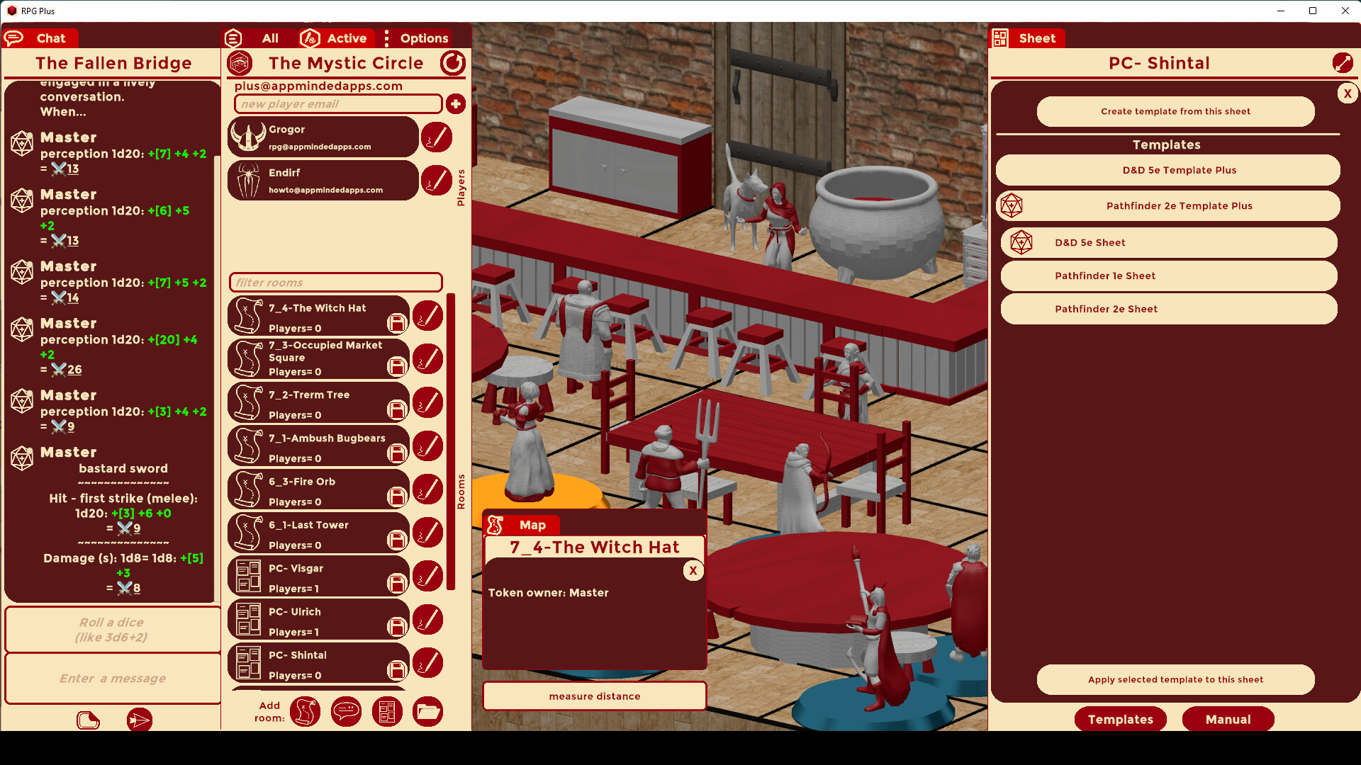 RPG Plus: Virtual Tabletop