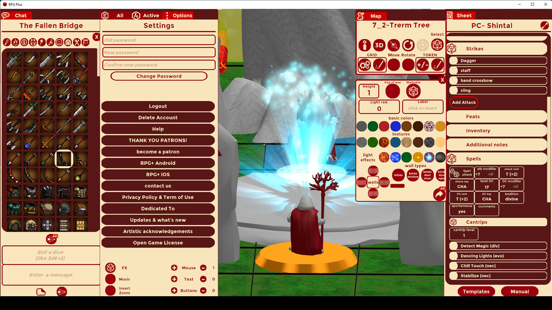 RPG Plus: Virtual Tabletop