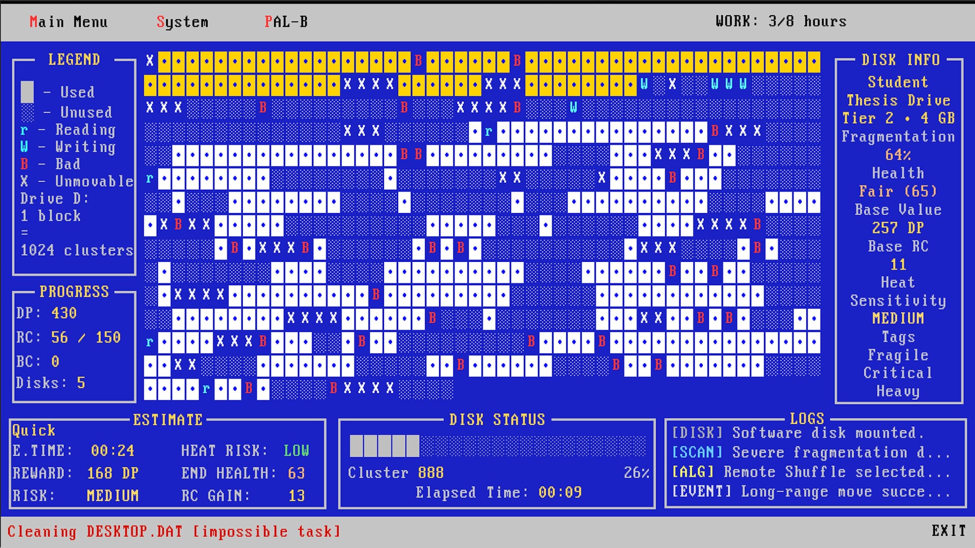Defrag Incremental