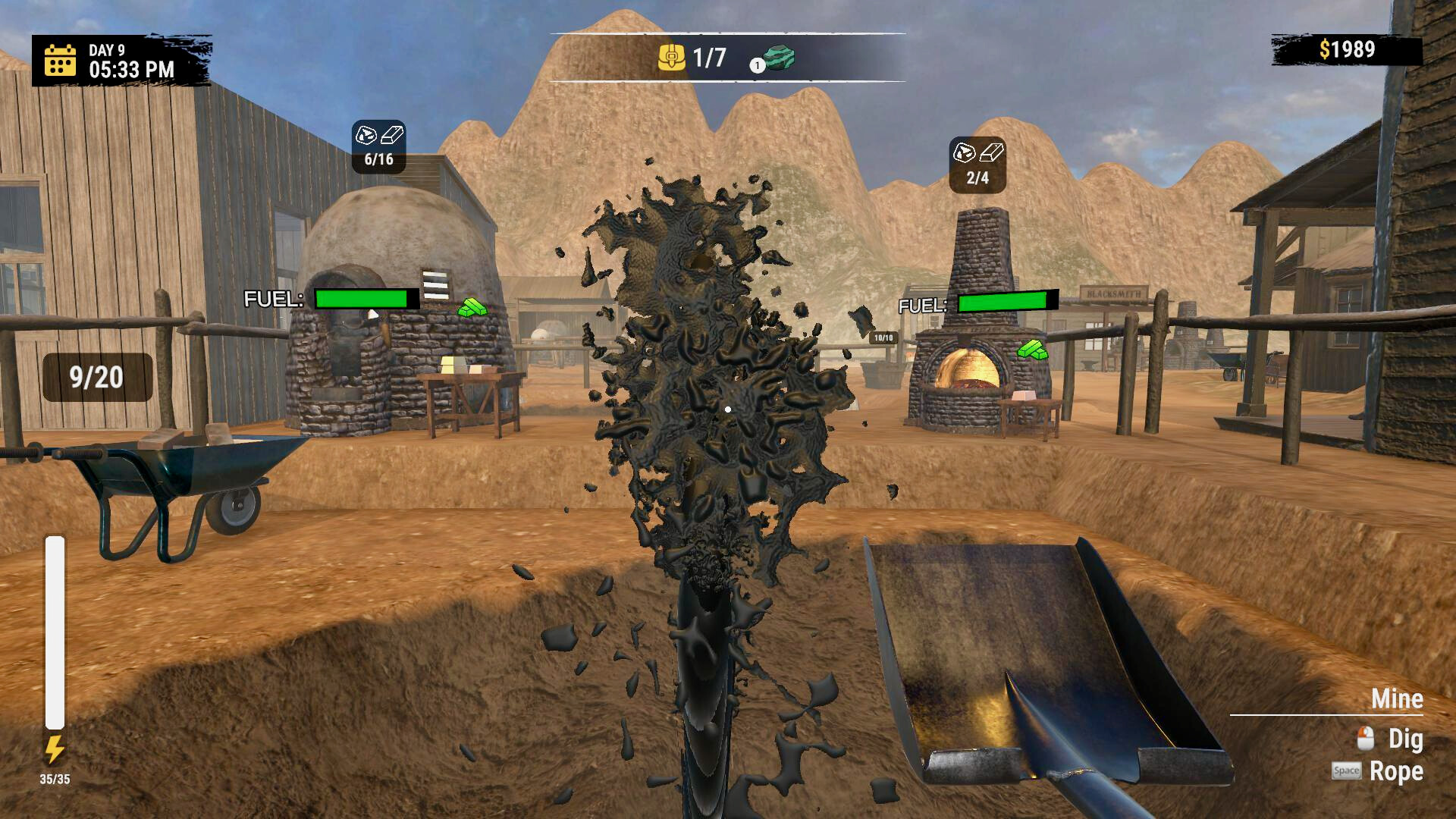 Wild West Miner Simulator: First Gun