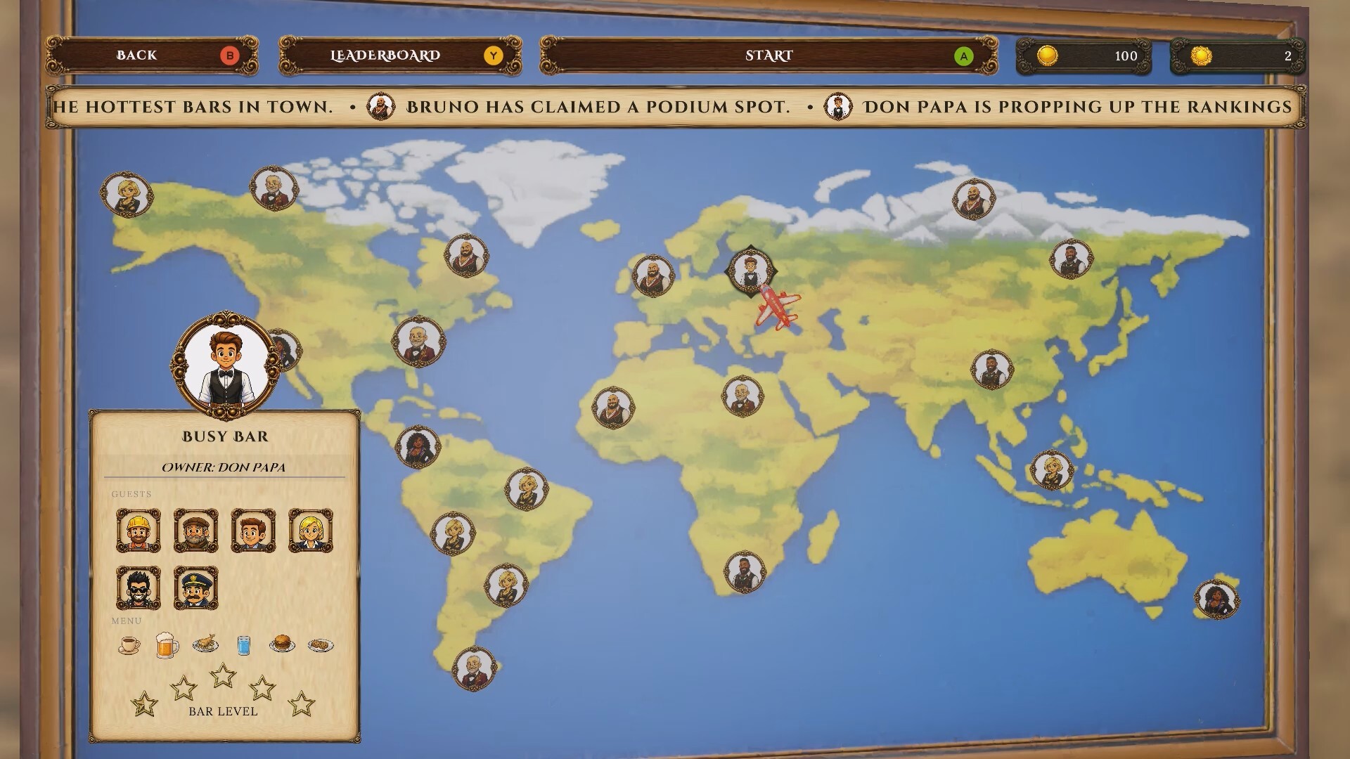 Busy Bar: World Tour