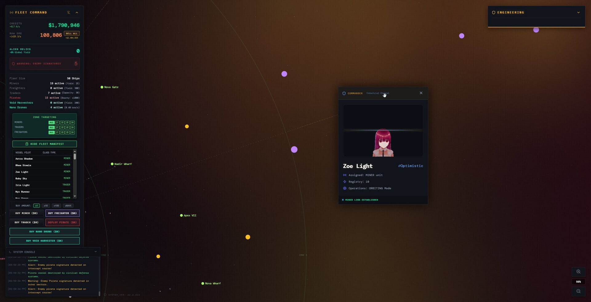 Desk Space: Idle Spacefleet clicker