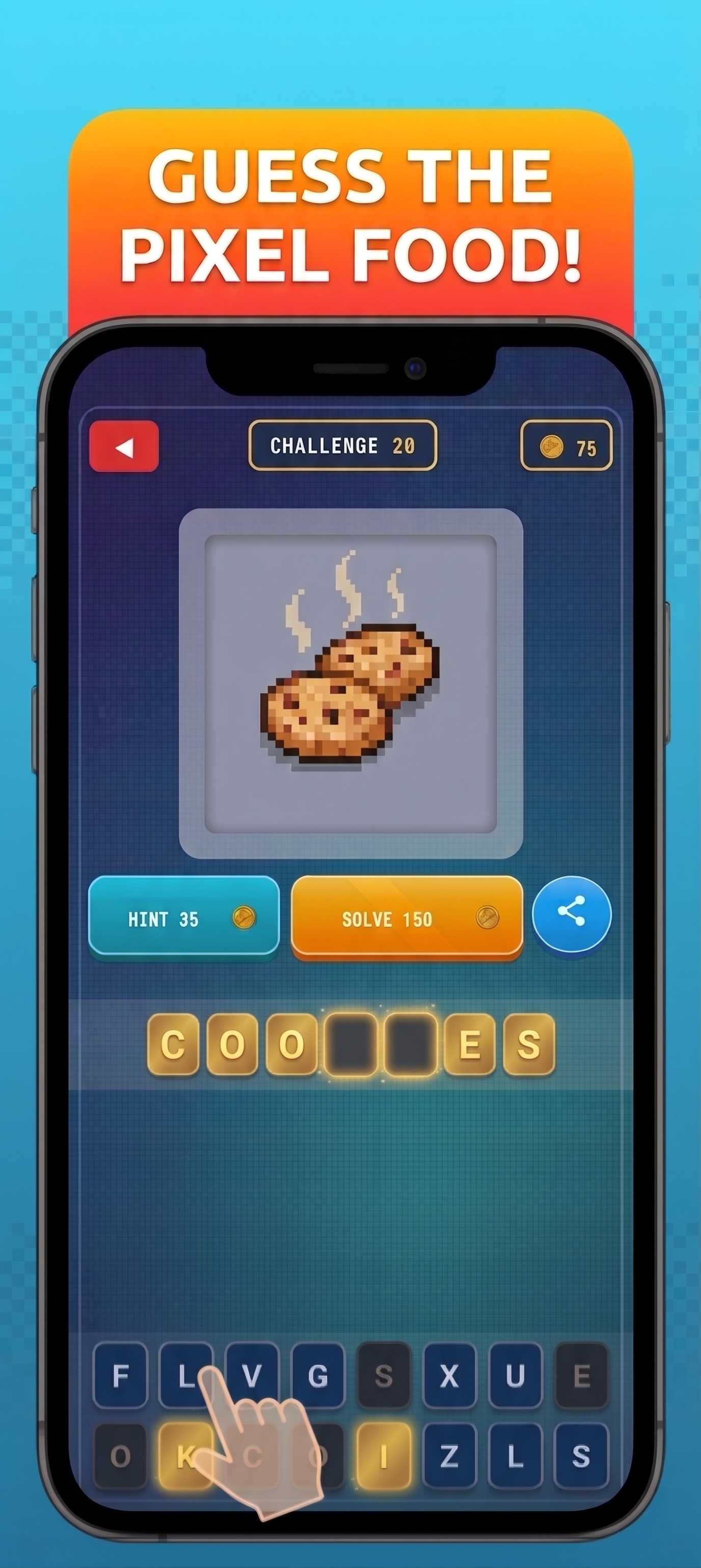 Food Guess: Pixel Art Trivia