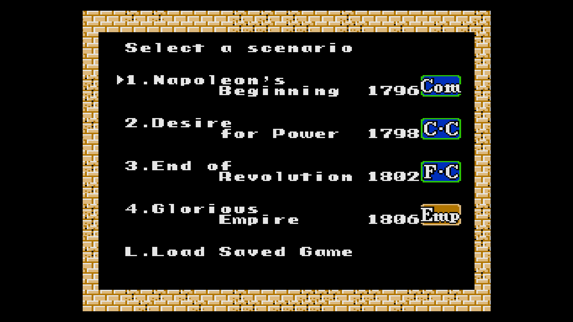 Console Archives: L’Empereur