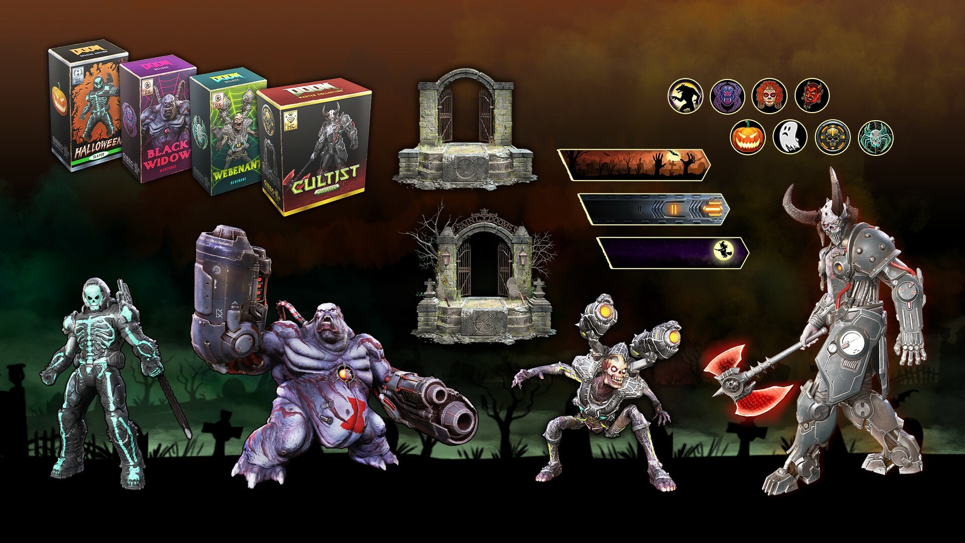 Doom Eternal: Series Six Cosmetic Pack