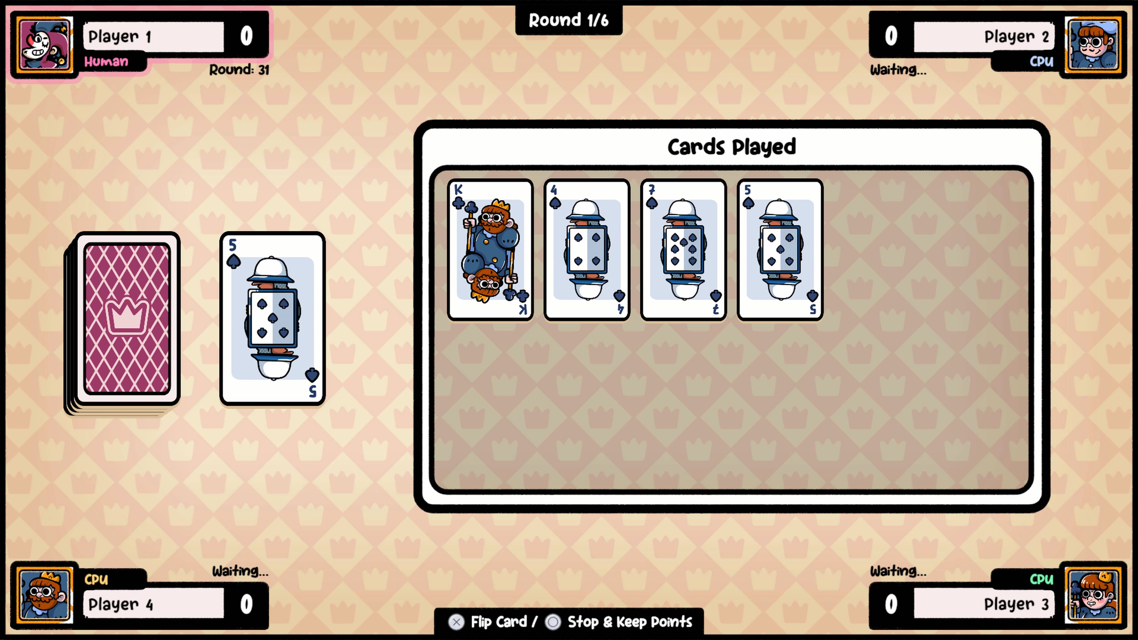 Card Party Showdown