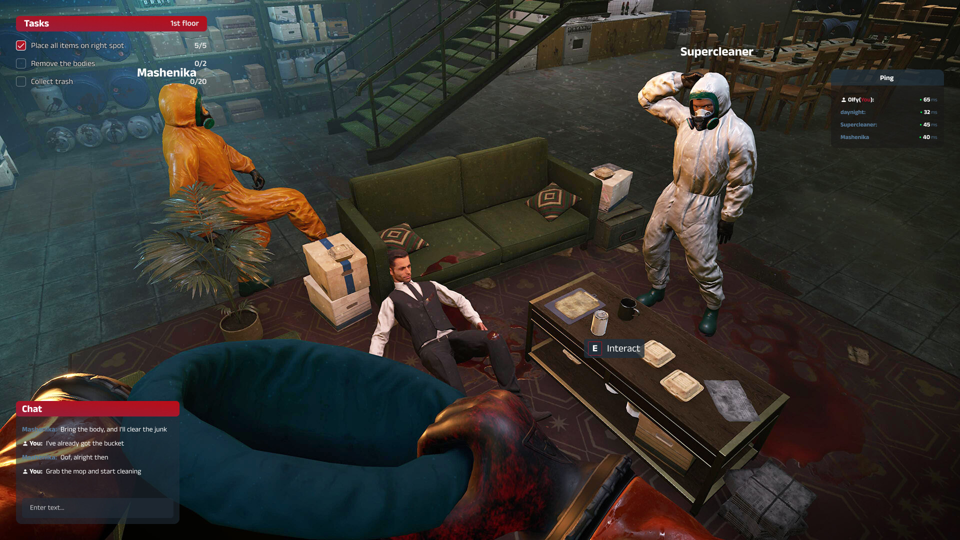 Bloody Cleanup Togheter