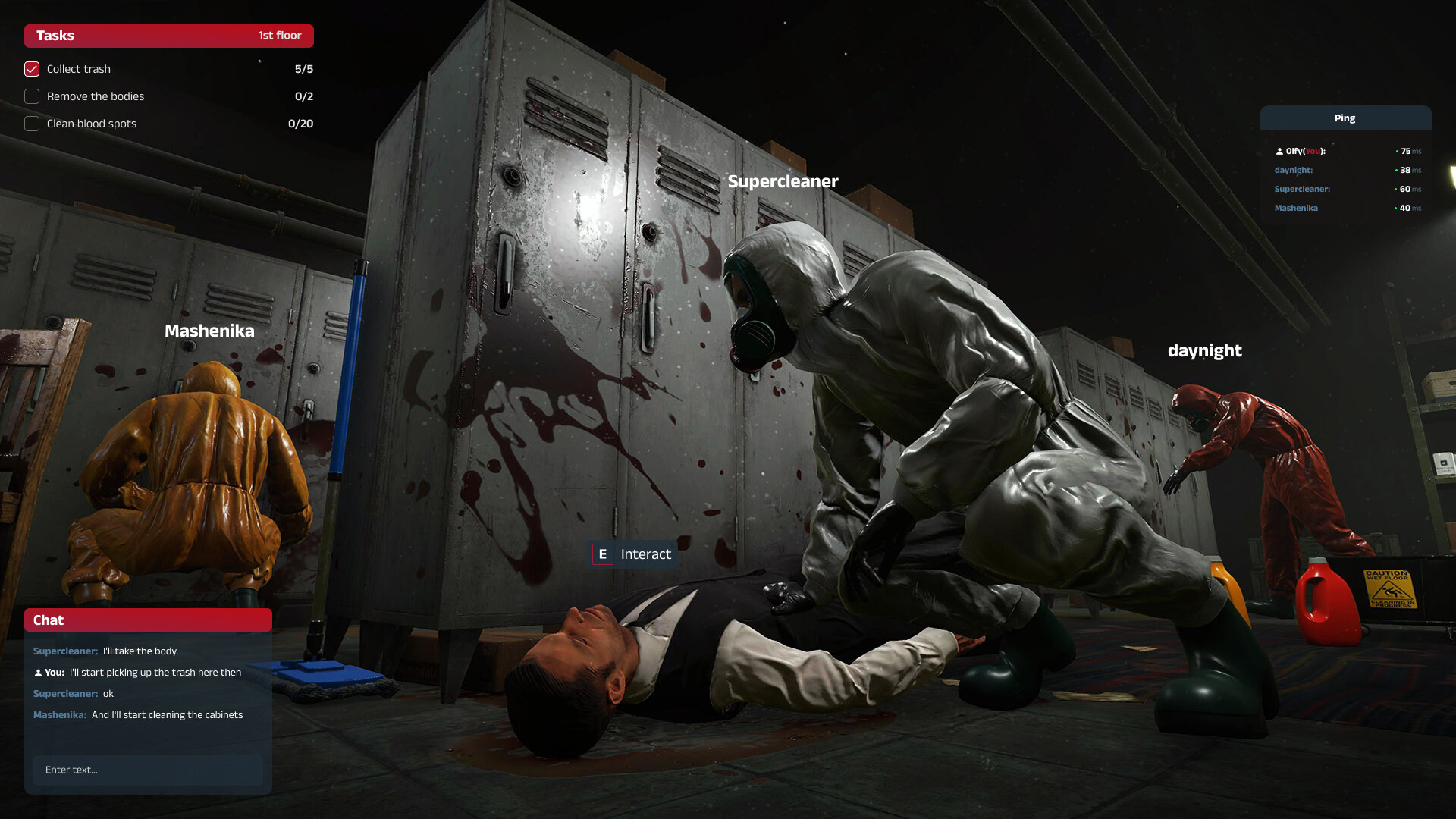 Bloody Cleanup Togheter