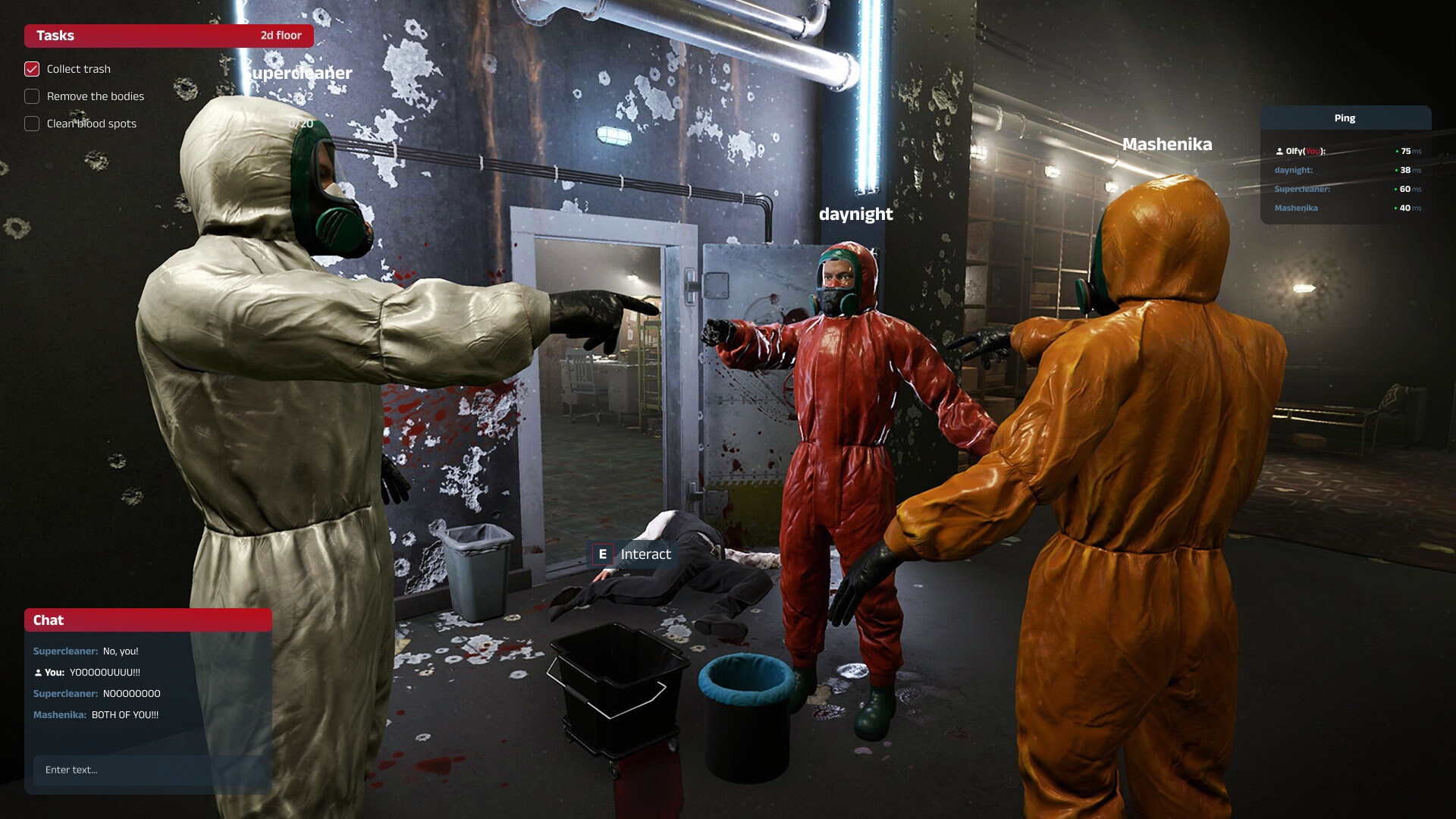 Bloody Cleanup Togheter
