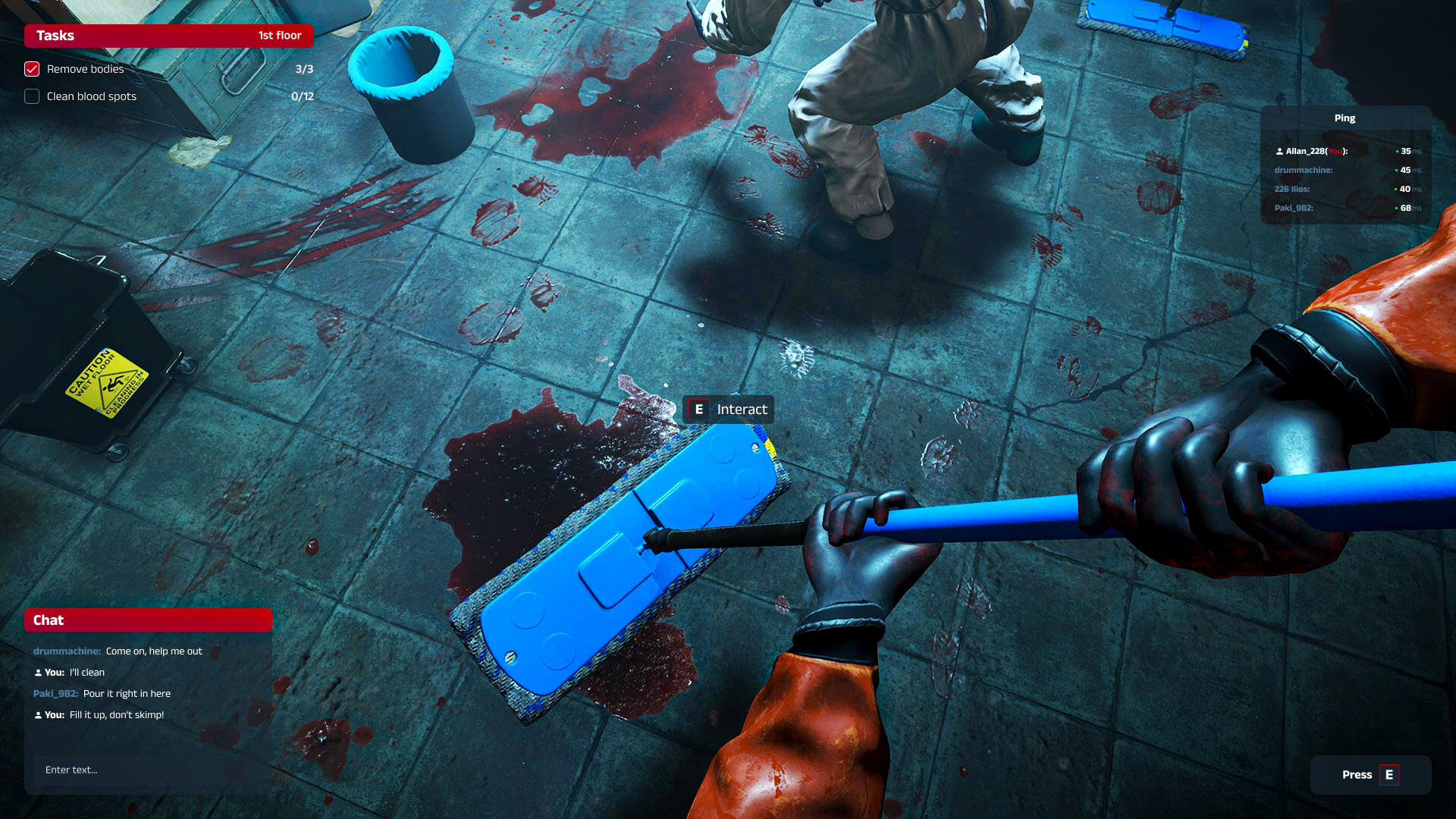 Bloody Cleanup Togheter