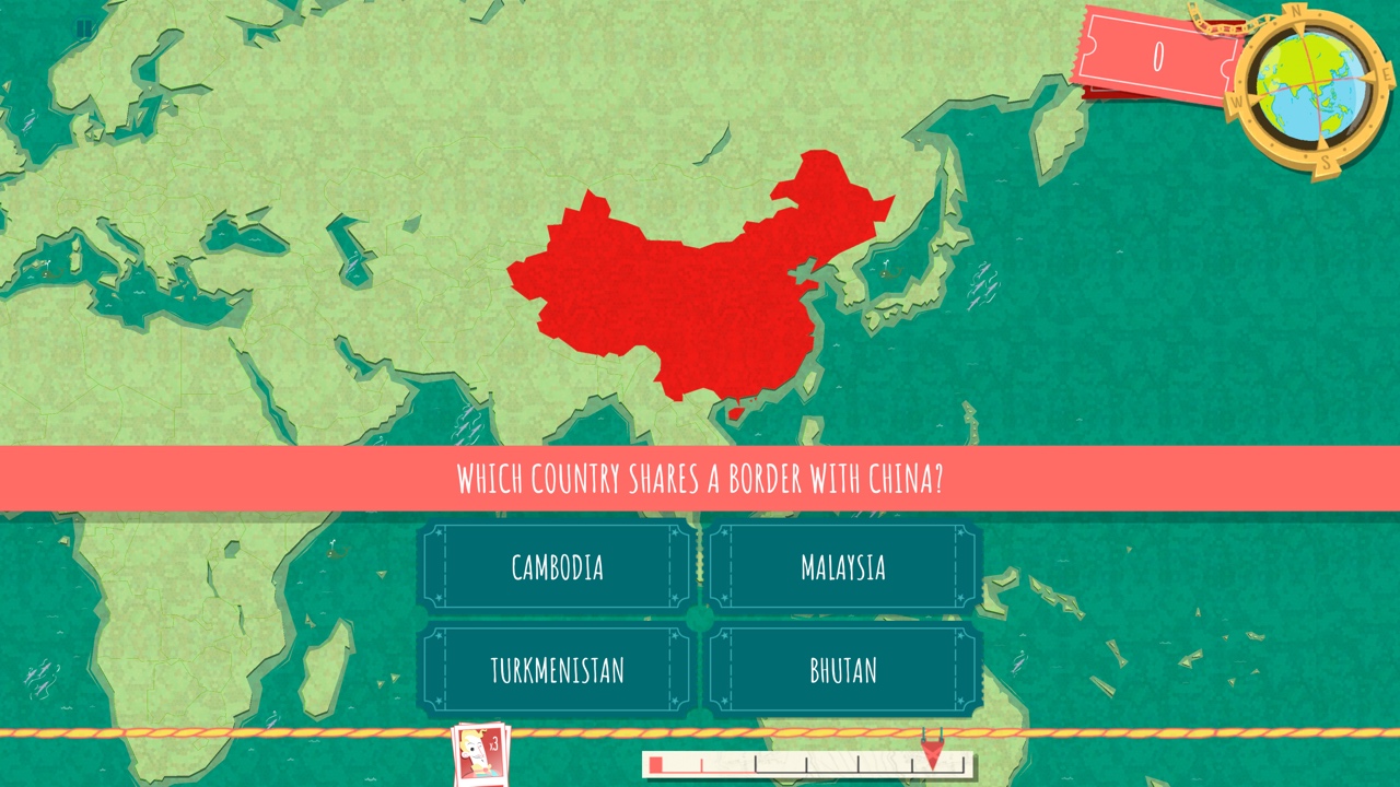 Worldly: Country &amp; Maps Quiz