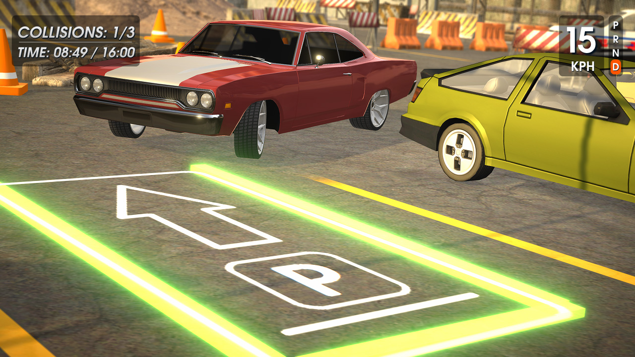 Parking Simulator: Retro Car Driving