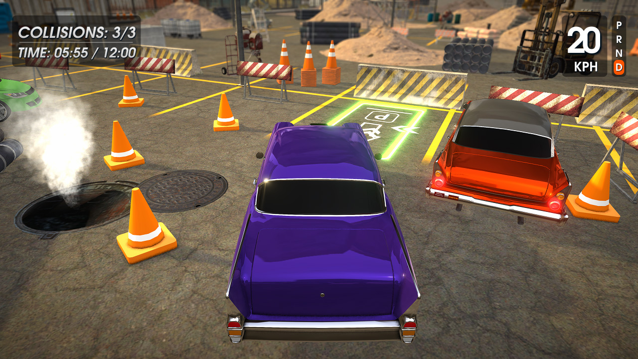 Parking Simulator: Retro Car Driving