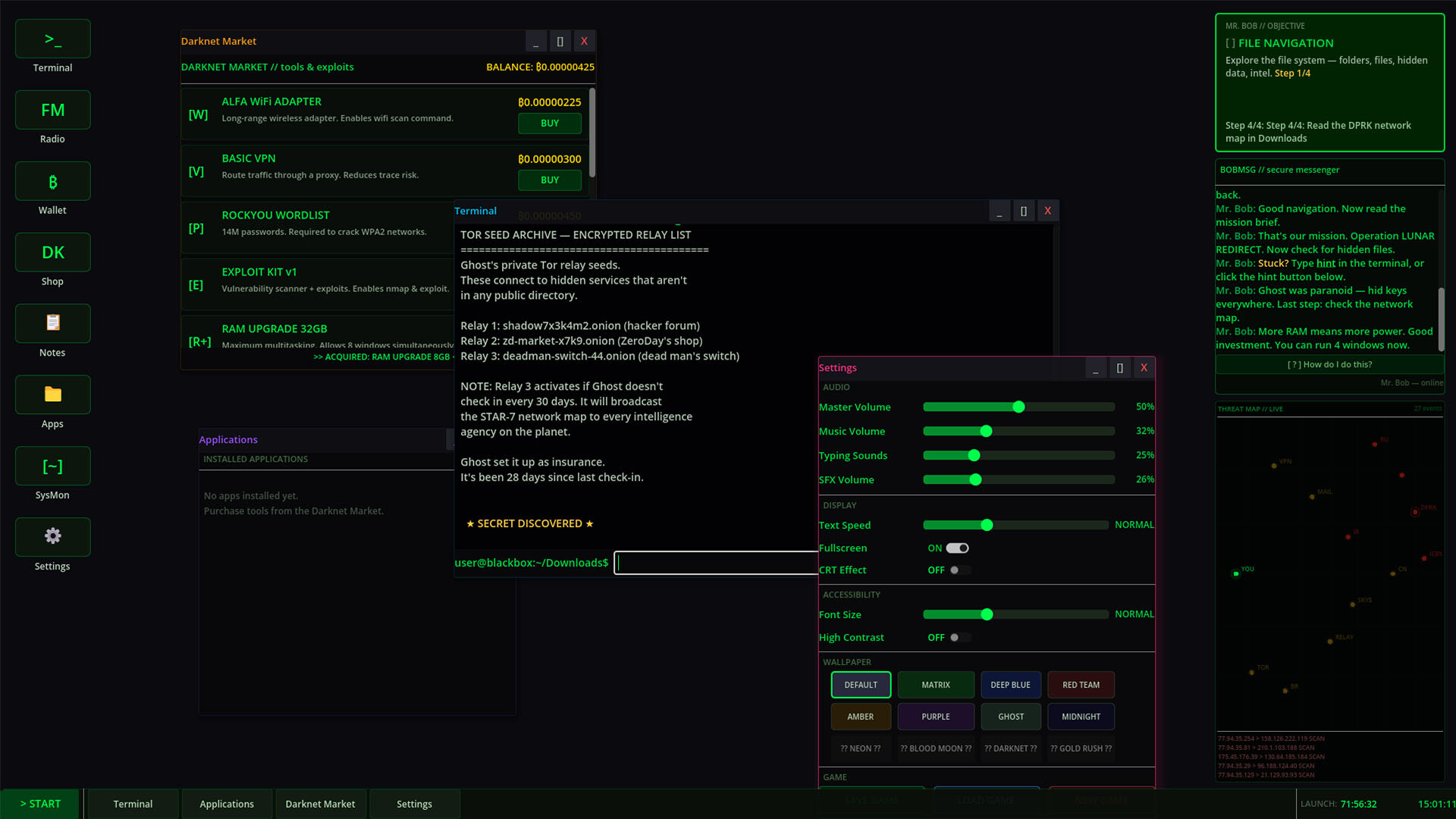 Black Box: Hacker Day One