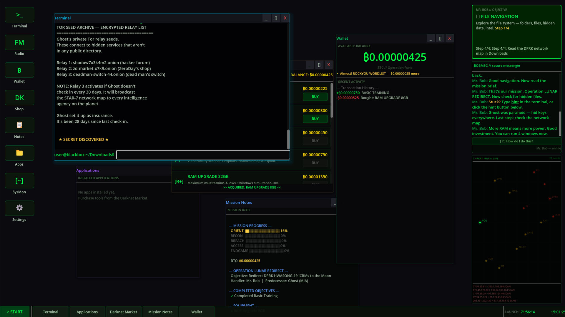 Black Box: Hacker Day One