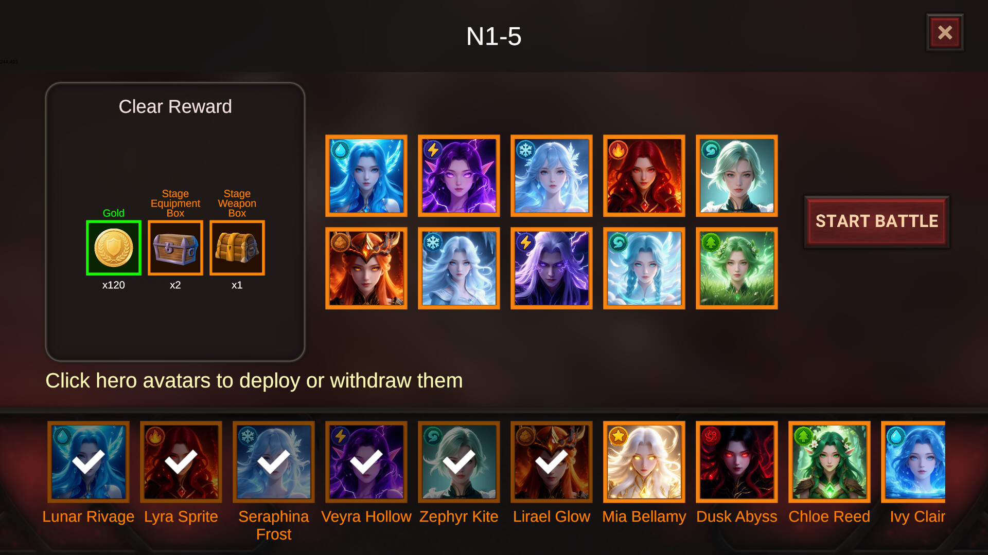 Elemental Magic Wars