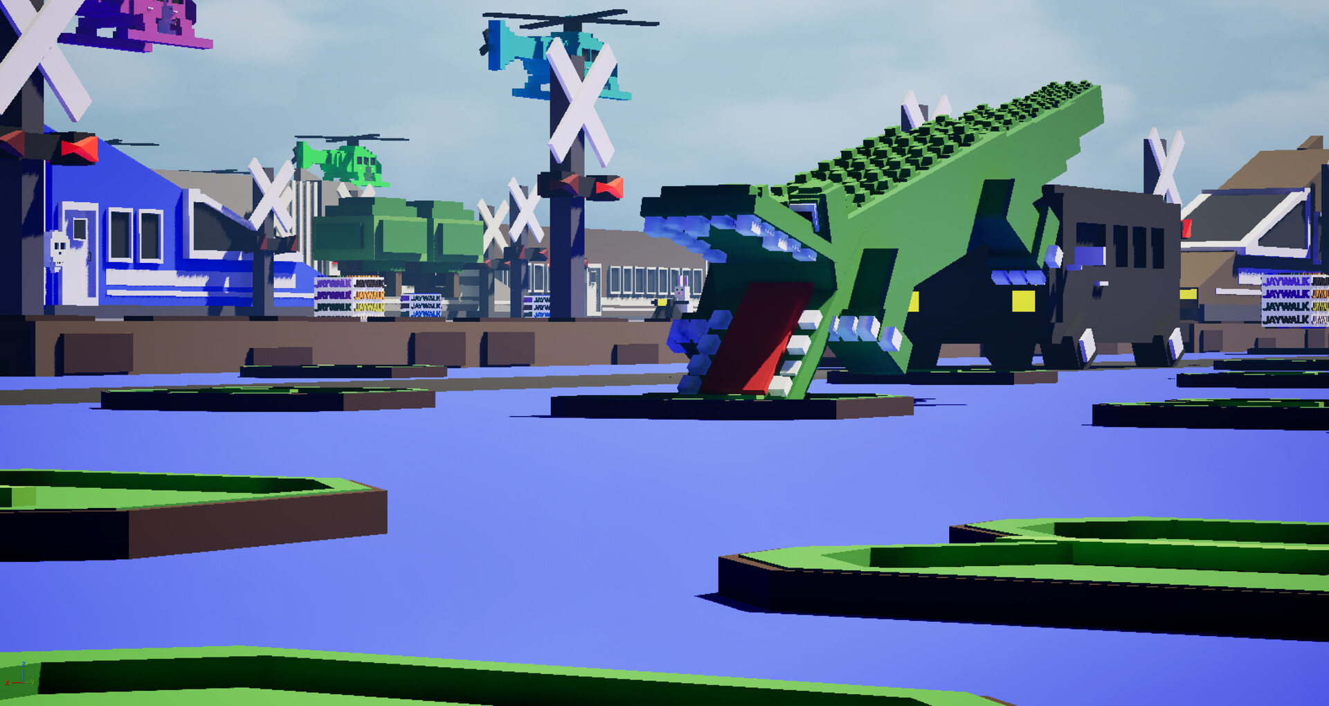 Jaywalk: An Endless Arcade Hopper Game
