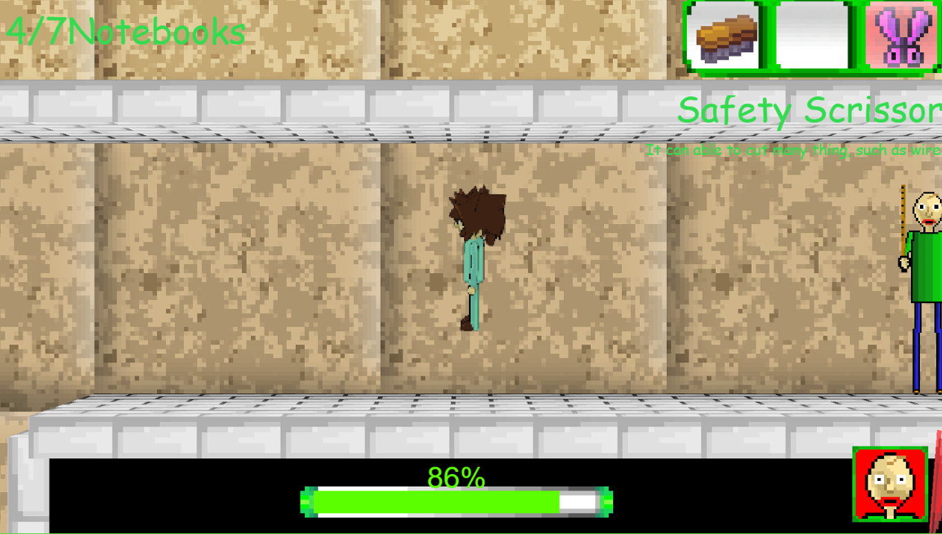 Baldi’s Basics in 2D