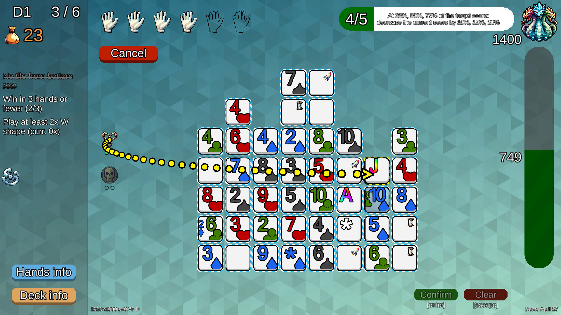 Draw the Hands