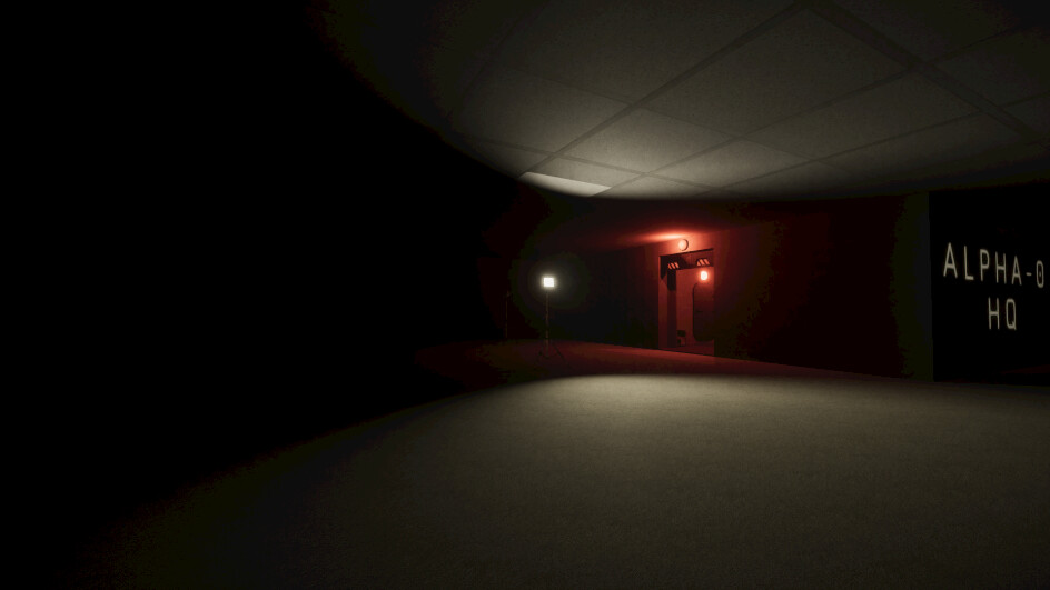 Backrooms Security Room
