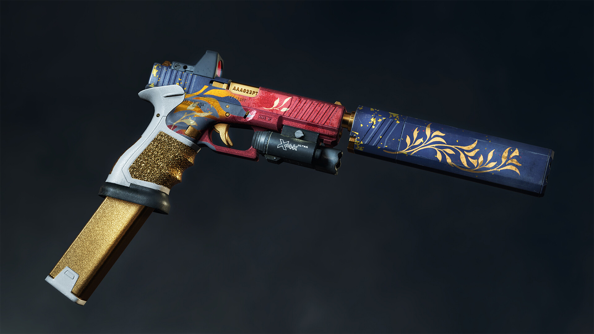 World War Z: Golden Bloom Weapon Skins Pack