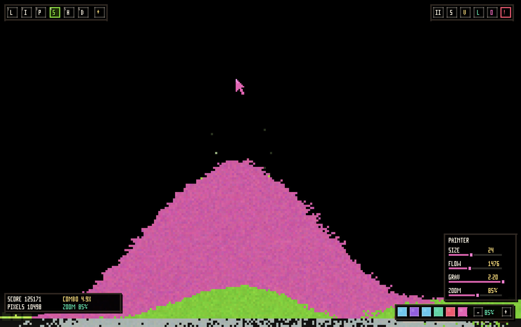 Pixel Rain
