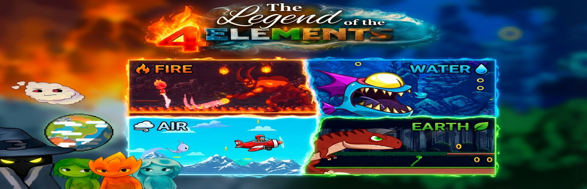 The Legend of the 4 Elements