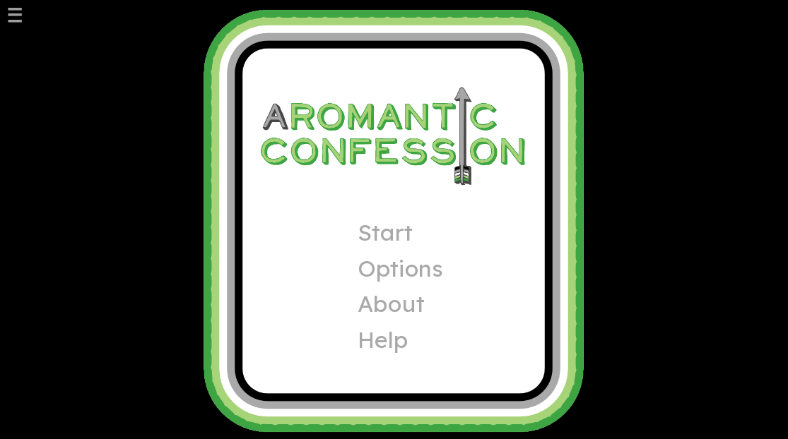 Aromantic Confession