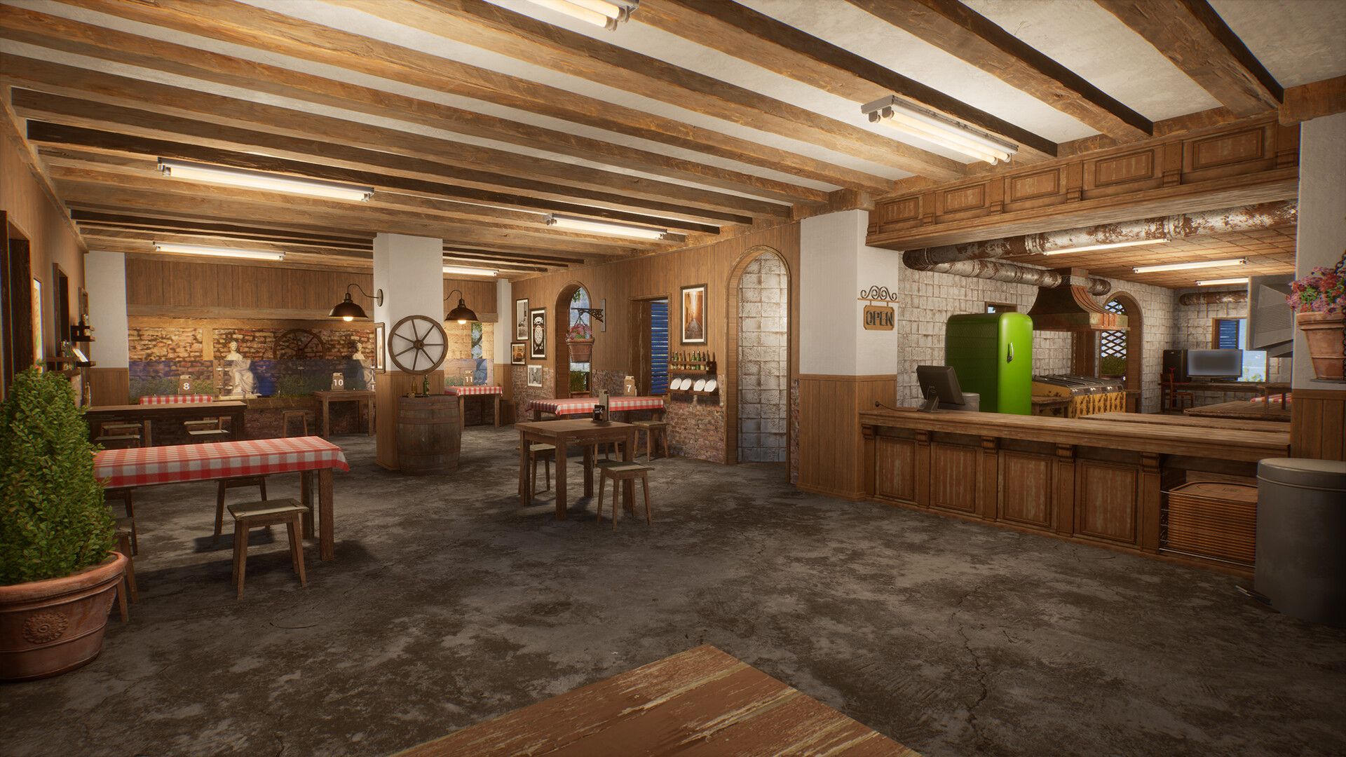 Pizza House Simulator