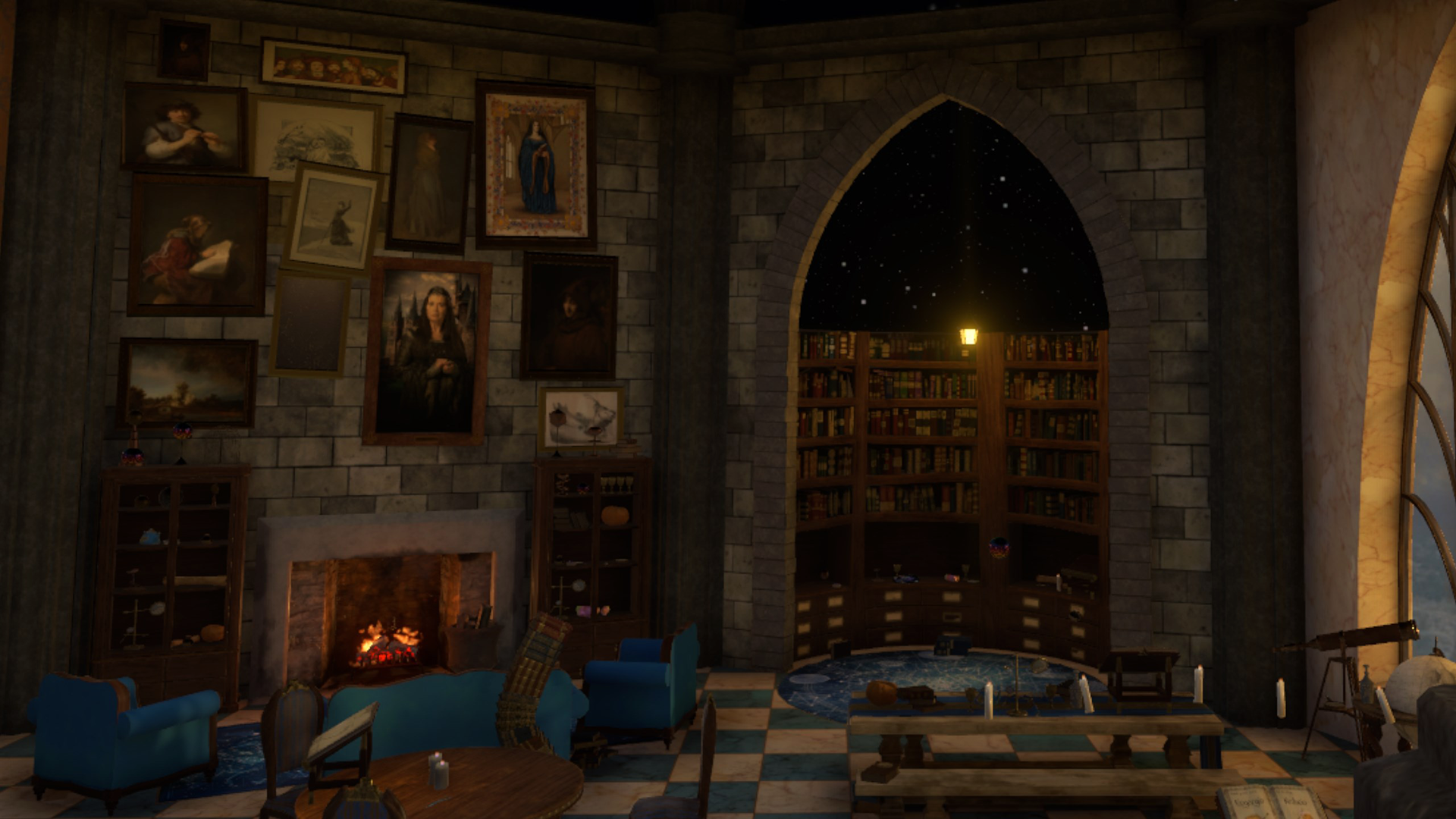 Ravenclaw Common Room VR