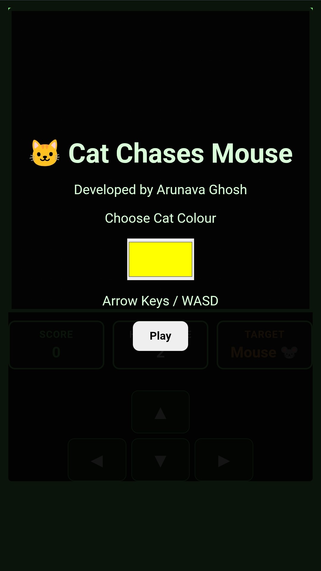 Cat Chases Mouse