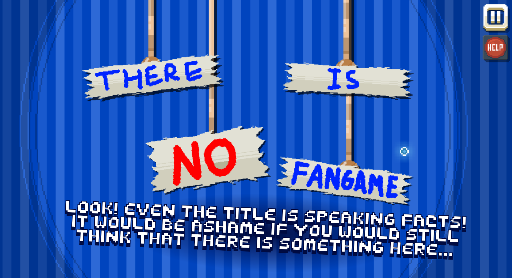 There Is No Fangame