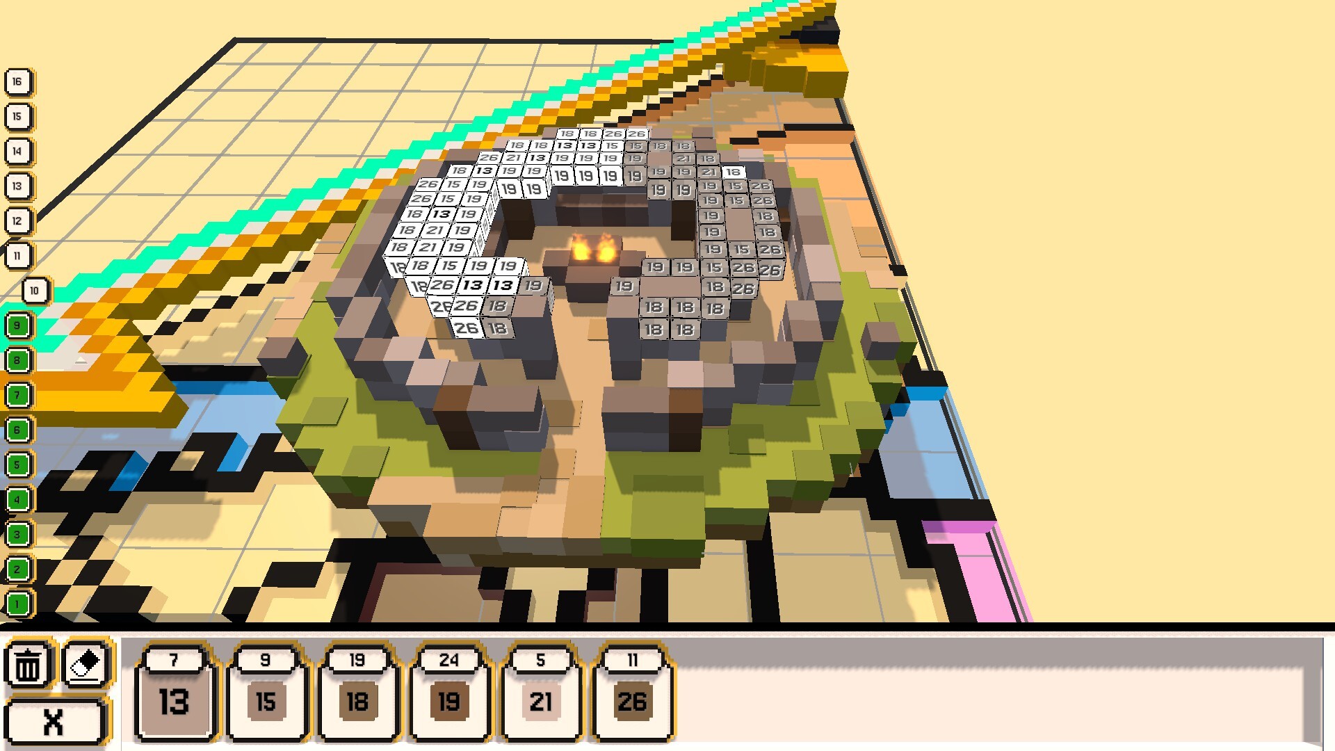 Coloring Voxels: Time Travel Pack