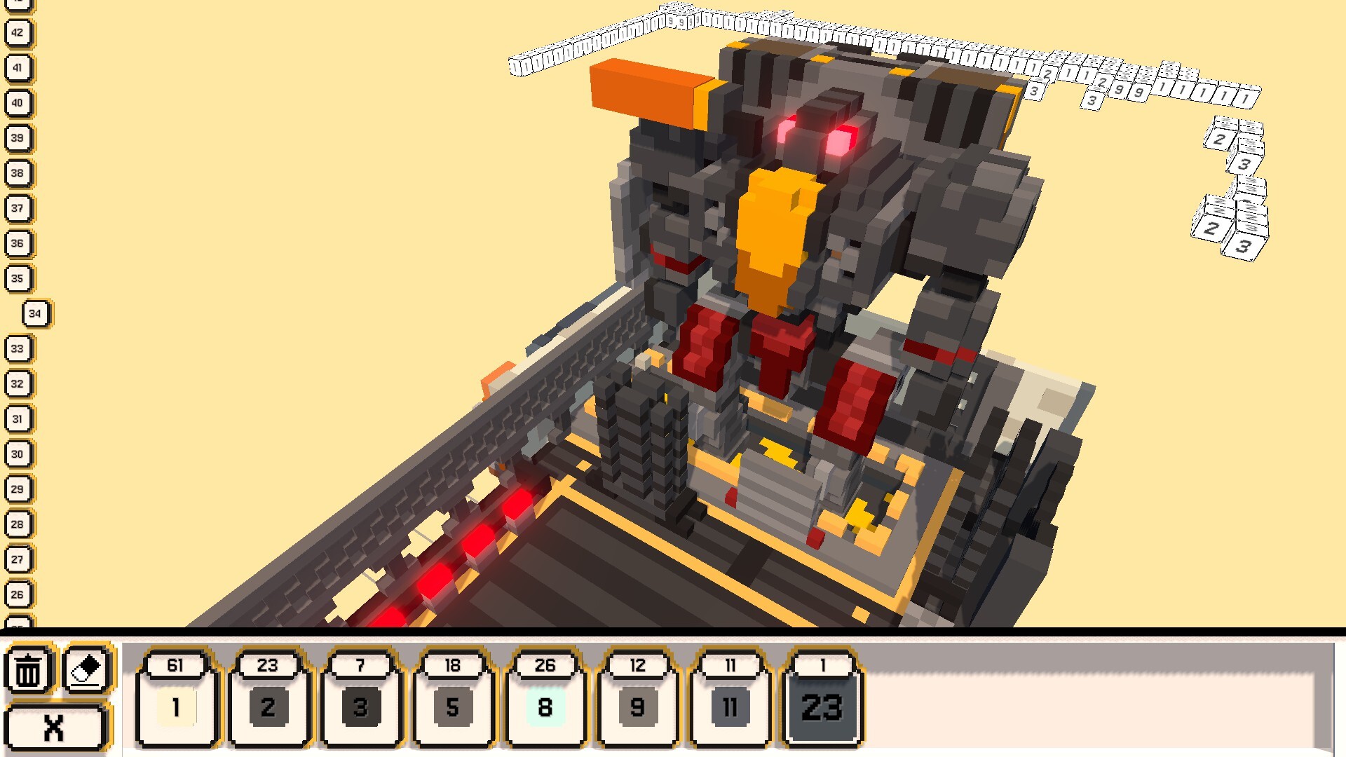 Coloring Voxels: Factory Pack
