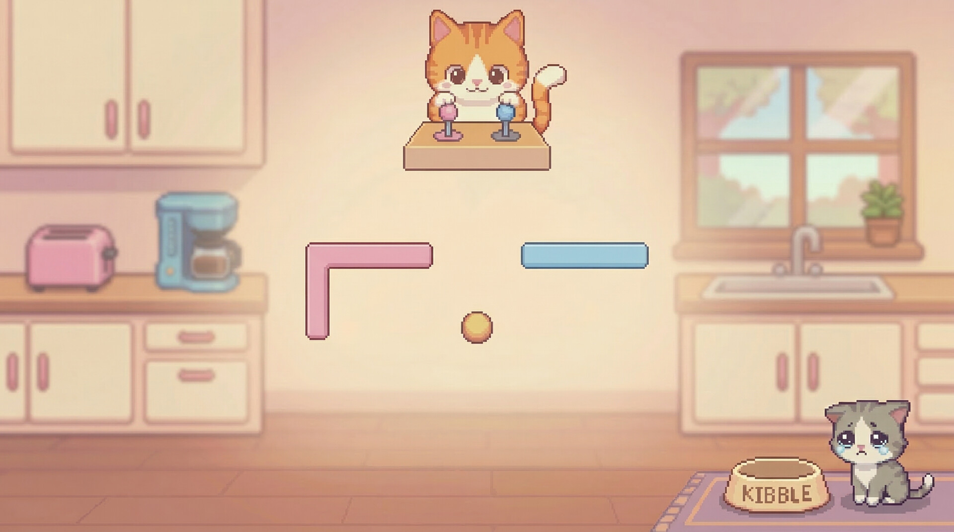 Feed the Cat: Gravity Puzzle
