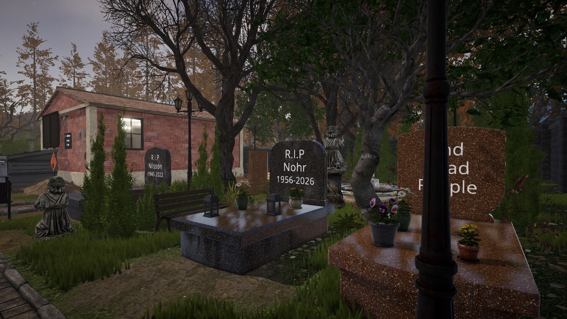 Cemetery Simulator