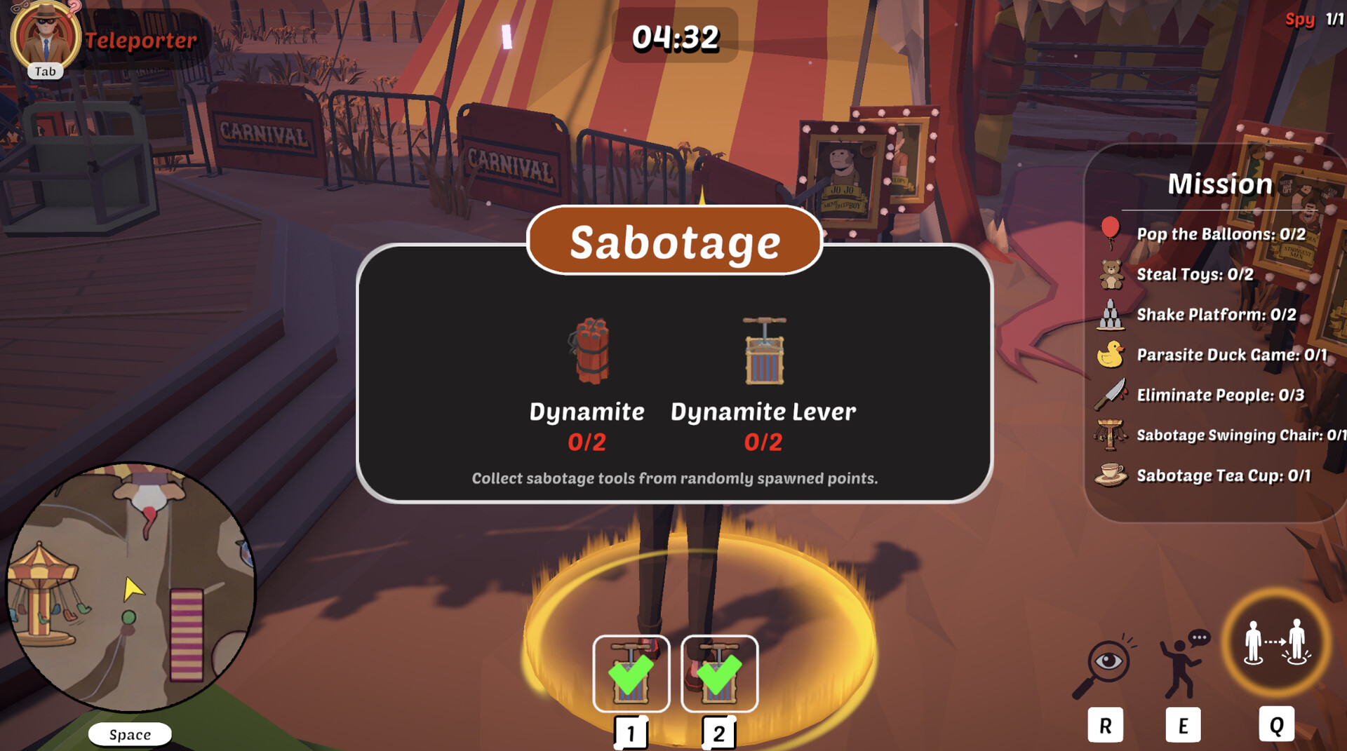 Spy Carnival