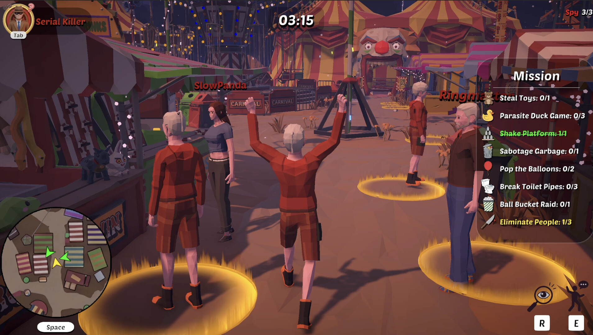 Spy Carnival