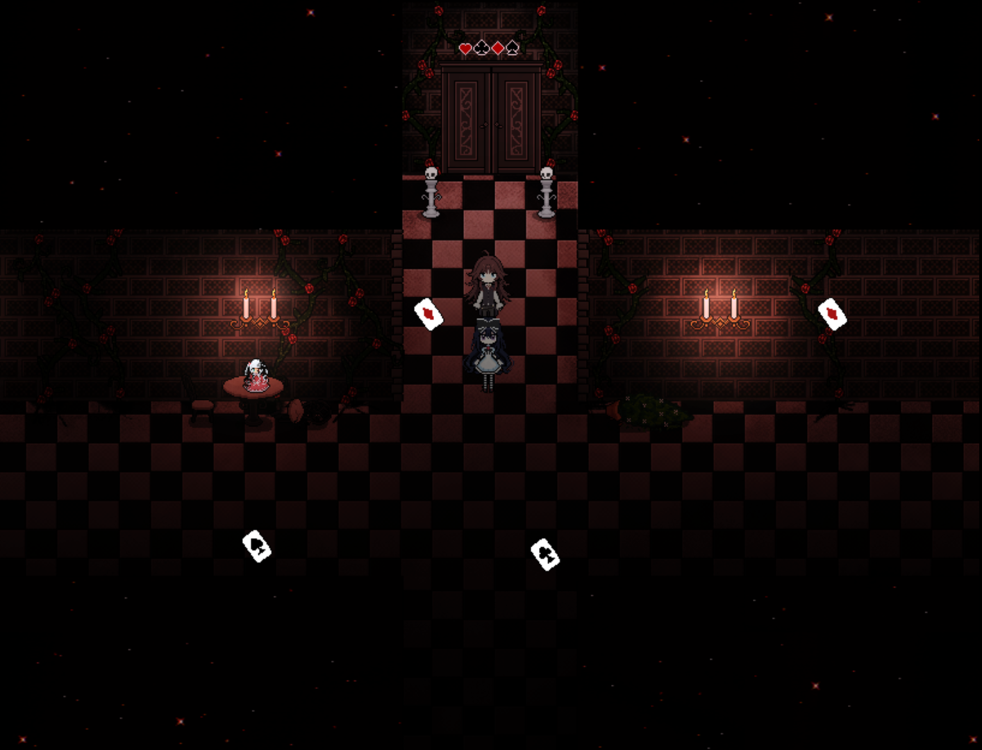 Lonely Silver Rose