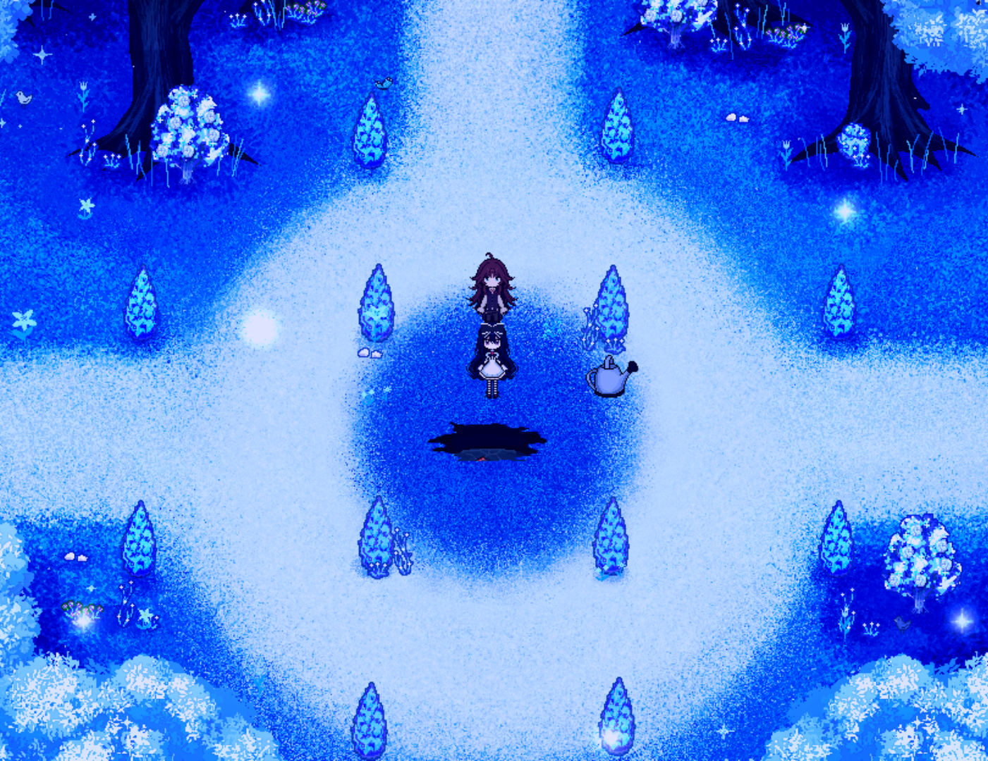 Lonely Silver Rose