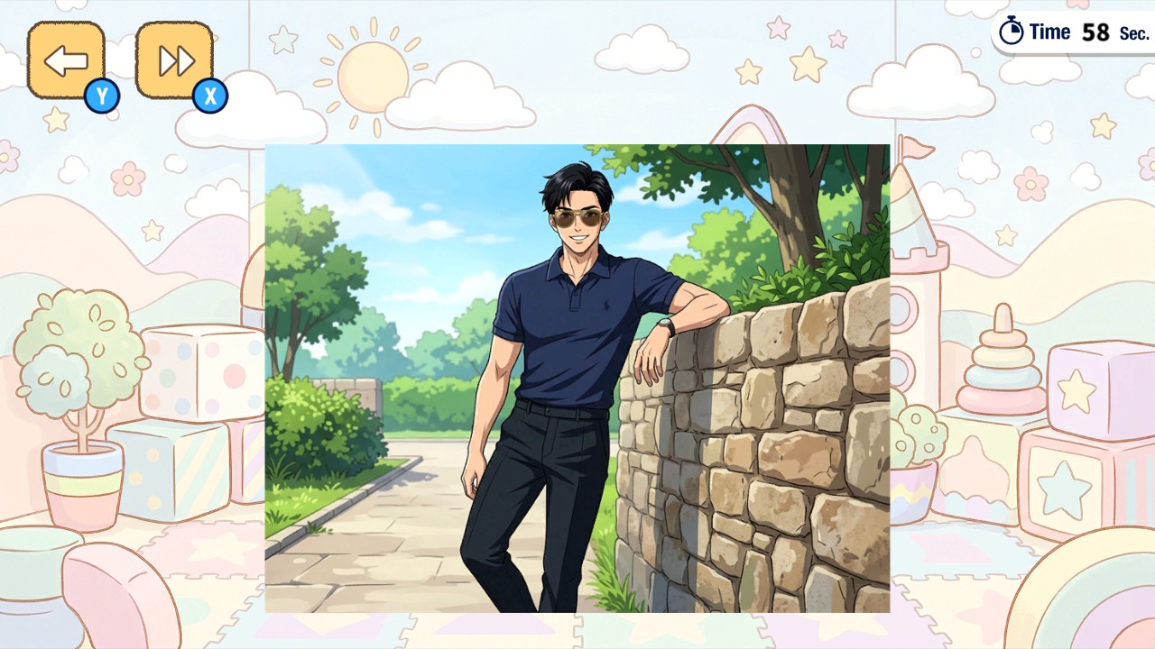 Handsome Watching Face Memory Challenge