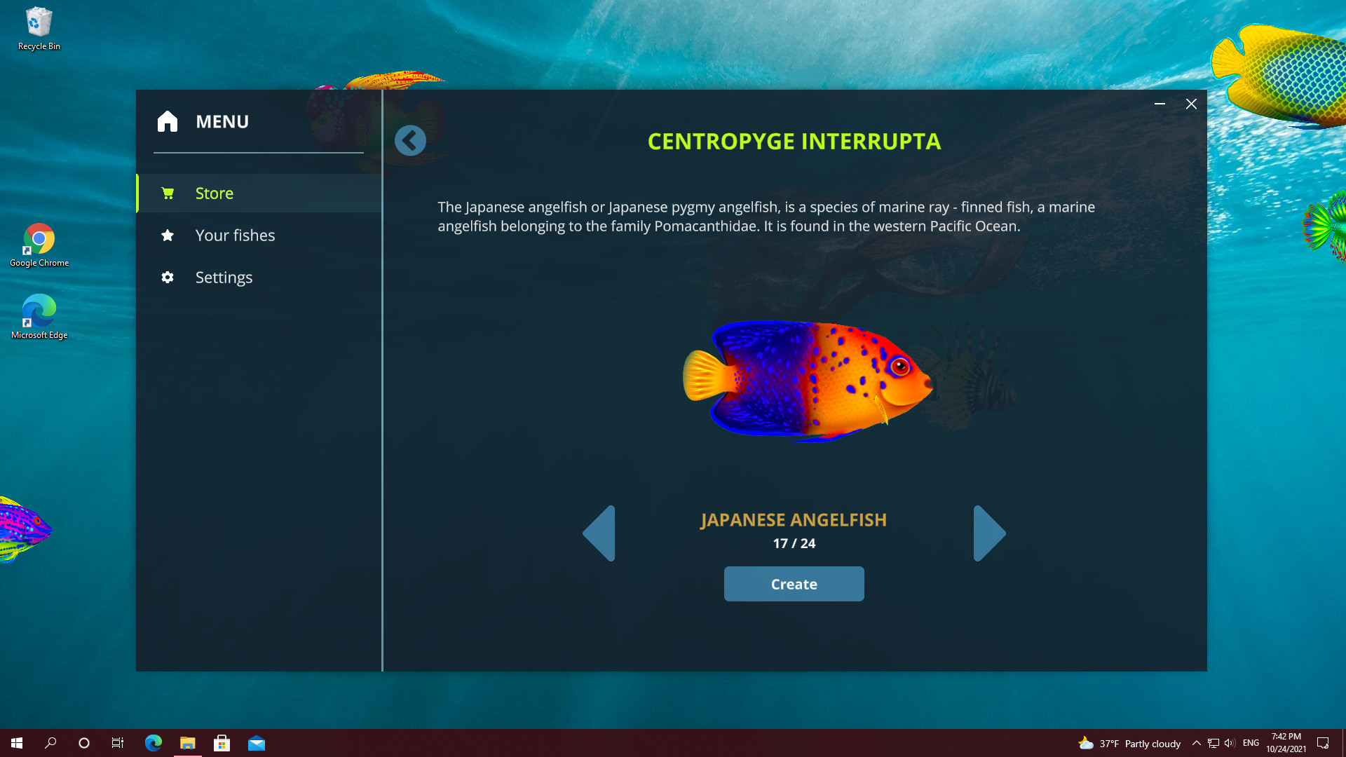 Virtual Aquarium